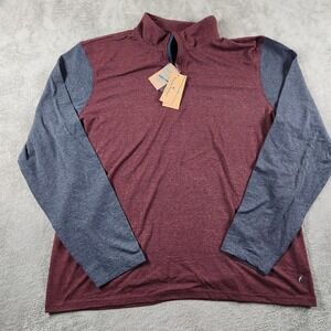 Tailor Vintage 1/4 Zip Pullover Mens Size XL Long Sleeve